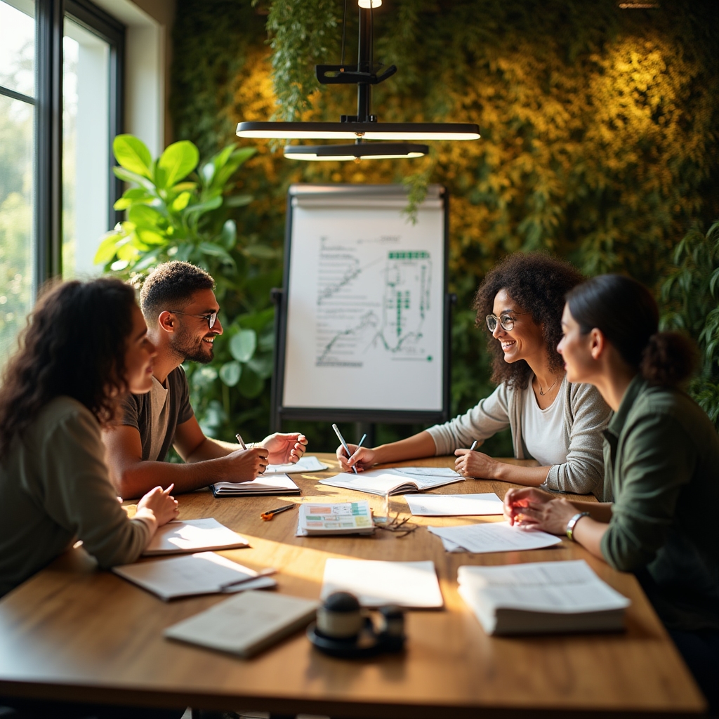Účastníci workshopu diskutují o psychologii peněz