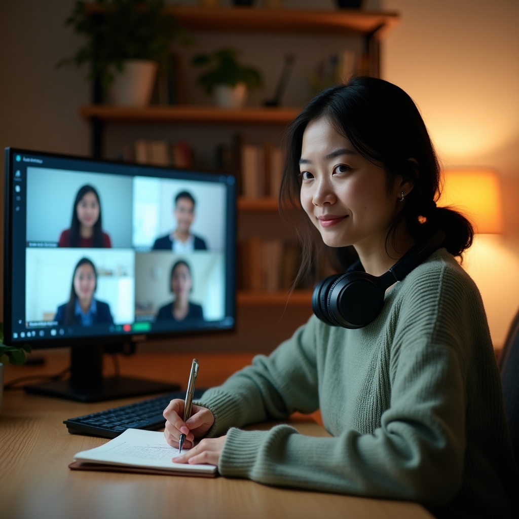Účastník webináře o impulzivních nákupech u počítače